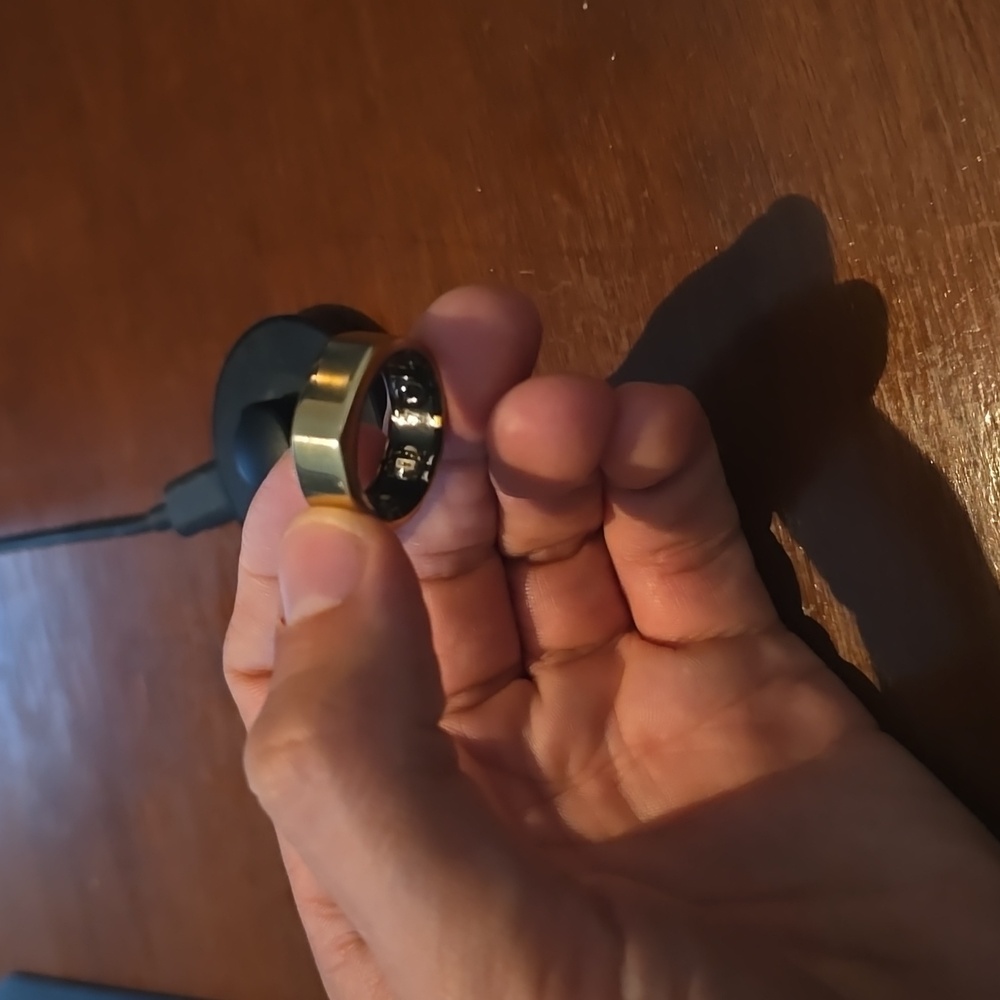 Oura Ring Gen 3 Heritage Gold Size 8